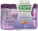 Kit Voyage Orthodontie GUM - trousse de 4 produits