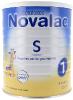 Lait en poudre Novalac S pour les gourmands de 0 à 6 mois - pot de 800 g