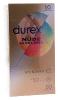 Préservatifs Nude sans latex Durex - boîte de 10 préservatifs