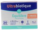 Ultrabiotique Équilibre Nutrisanté - boîte de 60 gélules végétales + 30 gélules offertes