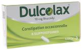 Dulcolax 10mg suppositoire - boîte de 6 suppositoires