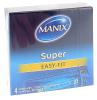 Préservatifs Super easy Manix - boite de 4 préservatifs
