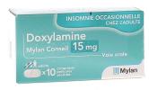 Doxylamine 15 mg Mylan comprimé pelliculé sécable - boite de 10 comprimés