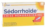 Sédorrhoïde crise hémorroïdaire suppositoire - 8 suppositoires