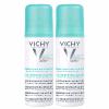 Déodorant anti-transpirant 48h Vichy - Lot de 2 sprays de 125 ml