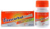 Vitascorbol Multi tricouches - boîte de 30 comprimés