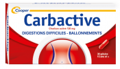 Carbactive 120 mg gélule - boîte 30 gélules