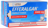 Efferalgan 1g agrumes comprimé effervescent - boite de 8 comprimés