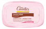Savon crème beurre d'amande et rose Rogé Cavaillès - pain de 115g