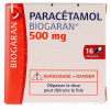 Paracétamol Biogaran 500mg - boîte de 16 gélules