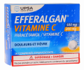 Efferalgan Vitamine C 500-200mg - boite de 16 comprimés effervescents