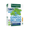 Ginkgo Bio 2000 mémoire et concentration Santarome Bio - boite de 20 ampoules