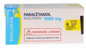 Paracétamol Biogaran 1g - 8 comprimés effervescents sécables