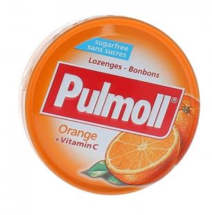 Pulmoll Bonbons Orange 45g - Soin Gorge et Dents - Pharma360