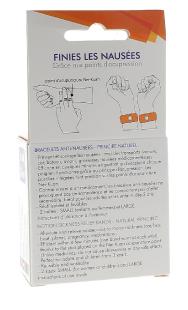 2 paires de bracelets d'acupression anti-nausée pour soulager le mal des  transports - Pour les enfants et les adultes : : Hygiène et Santé