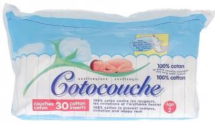 COTOCOUCHE COUCHES 100% COTON 2EME AGE COUCHES X30 - Pharmacie Cap3000