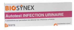 test infections urinaires Exacto, boîte de 3 tests