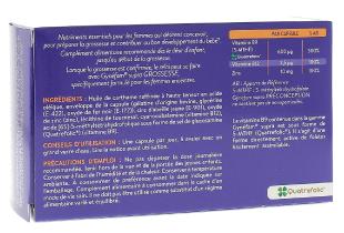 Gynéfam Supra Préconception capsules - Désir d'enfant