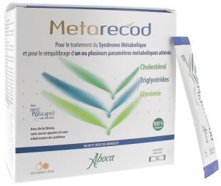Metarecod traitement du syndrome métabolique Aboca - cholestérol ...