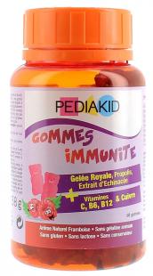 PEDIAKID 60 Gommes Immunité - Complément immunitaire - Système immunitaire