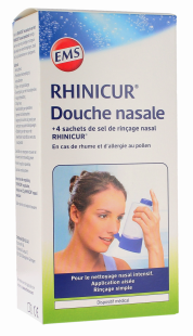 Rhinicur Douche Nasale + 4 Sachets Sel De Rinçage