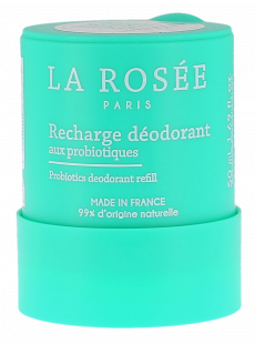 Déodorant fraîcheur aux probiotiques La Rosée - recharge de 50ml