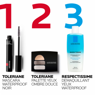 Respectissime - Démaquillant Yeux Waterproof LOT 2 X 125ml Roche Posay