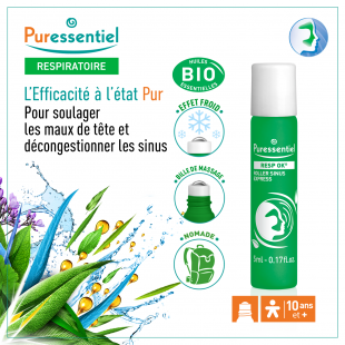 Roll-on aux huiles essentielles Respire