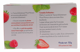 Weleda Maternité Tisane Allaitement Fruits Rouges Bio Lot de 2 x 20