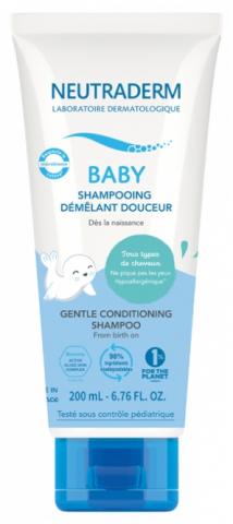 Shampoing Doux pour bébé aux cheveux fins délicats