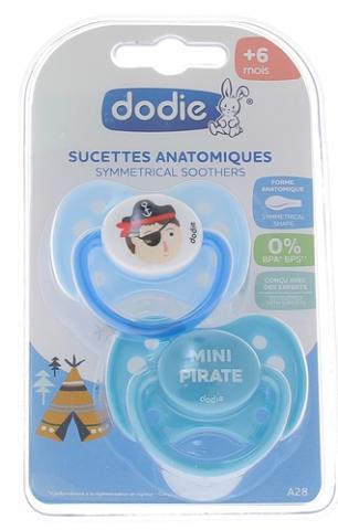 Dodie Sucette Physiologique Silicone 0-6 Mois P39