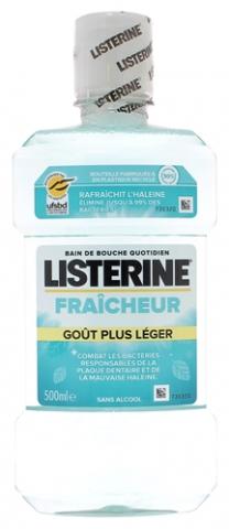 Bain de bouche soin blancheur Listerine - hygiène bucco-dentaire