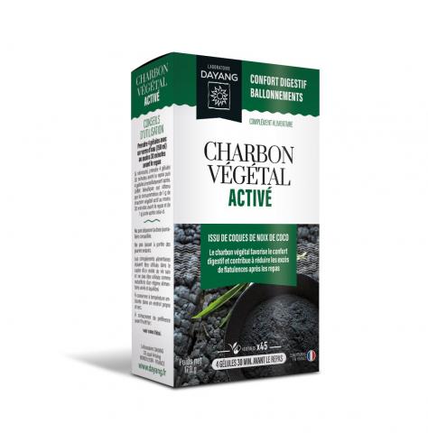 Nat & Form Original Charbon végétal - 200 gélules - Pharmacie en ligne