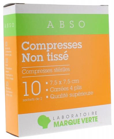 Urgo Compresses Stériles Non Tissé 10 x 10cm 10 sachets de 2 compresses :  Everything Else 