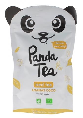 Iced tea détox menthe citron Panda Tea - thé glacé bio