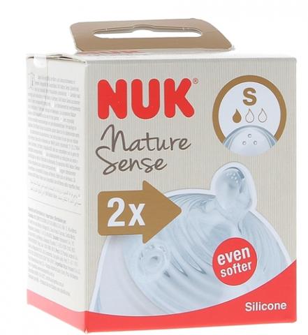 NUK Tétine First Choice latex taille 2 M 6-18 mois lot de 4