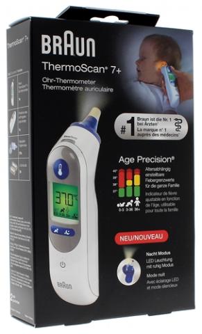 Thermomètre BRAUN auriculaire thermoscan 3/ IRT3030