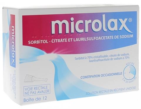 Microlax pour lutter contre la constipation occasionnelle