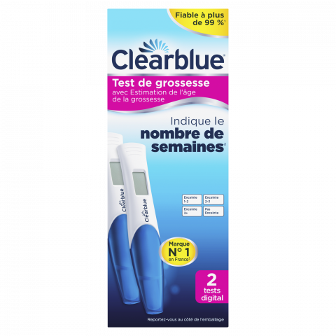 Clearblue : Test de grossesse Clearblue Plus - test urinaire