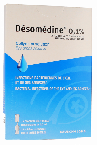 Collyre antiseptique : Collyre sans ordonnance contre les yeux rouges