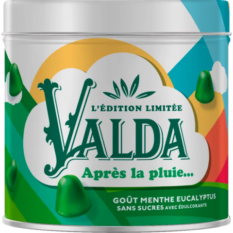 VALDA gommes goût menthe eucalyptus sans sucre - Pharmacie Prado Mermoz