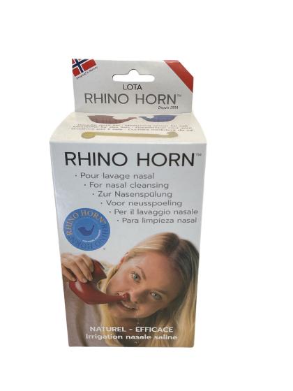 Rhino horn rouge pour lavage de nez - 1 dispositif rouge