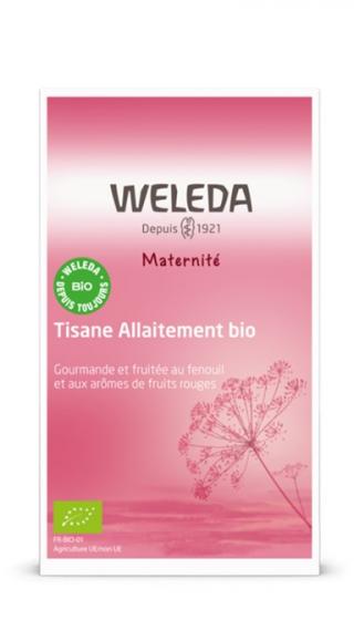 Tisane d'allaitement arôme fruits rouges Weleda - boîte de 20 sachets