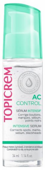 AC Control Sérum intensif Topicrem - flacon-pompe de 34 ml