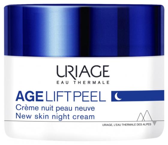 Age Lift Peel Crème nuit peau neuve Uriage - pot de 50 ml