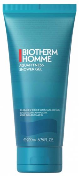 Aquafitness Gel douche cheveux & corps Biotherm - tube de 200ml