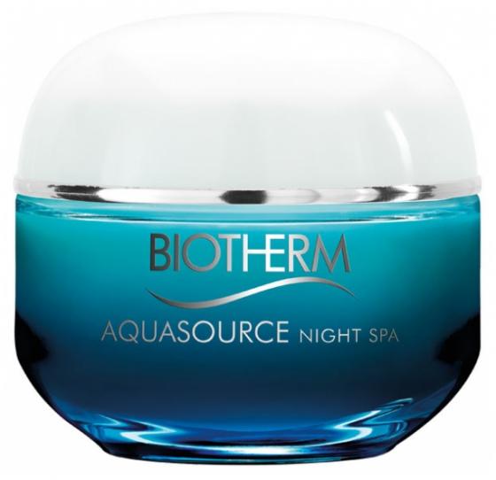 Aquasource Night Spa Baume nuit triple effet spa Biotherm - pot de 50 ml
