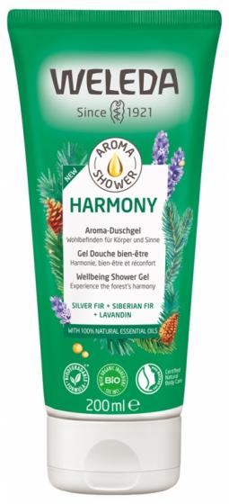 Aroma Shower Harmony Gel douche bien-être Weleda - tube de 200 ml