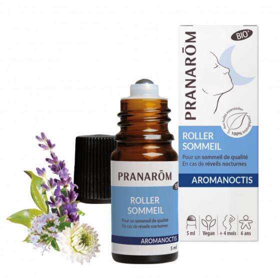 Aromanoctis Roller sommeil bio Pranarôm - roller de 5 ml