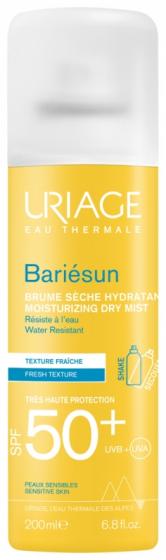 Bariésun Brume sèche hydratante SPF50+ Uriage - spray de 200ml